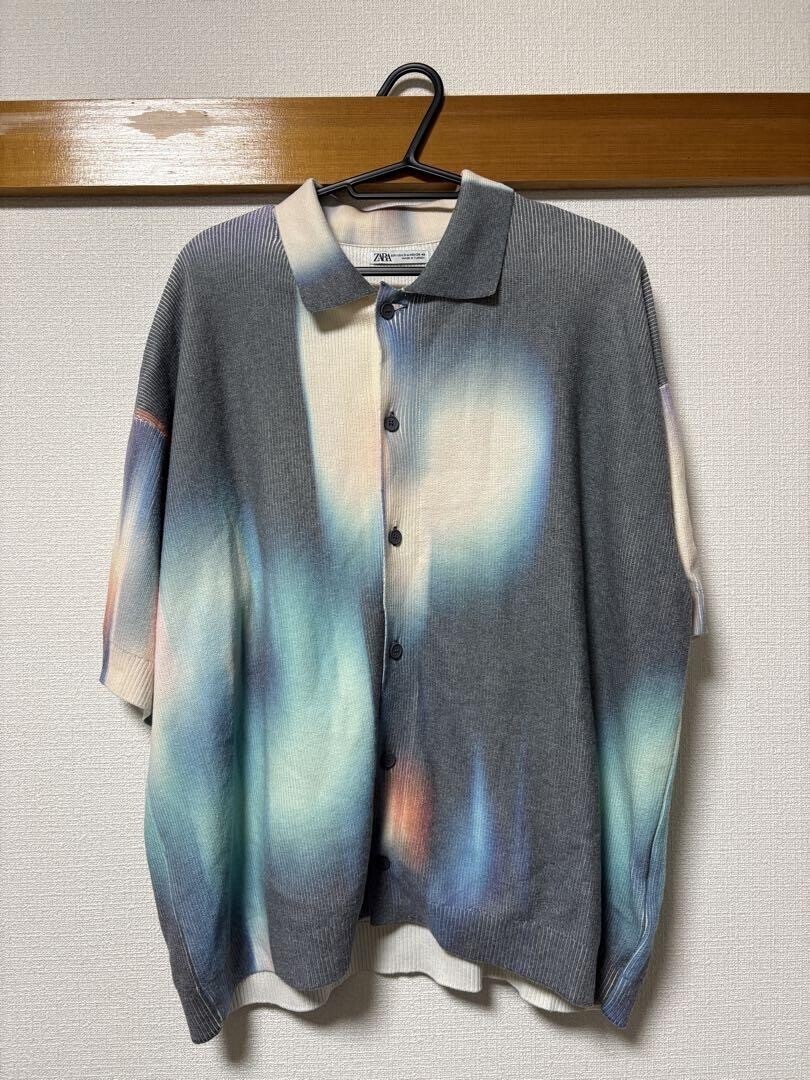 ZARA グラデーション ポロ