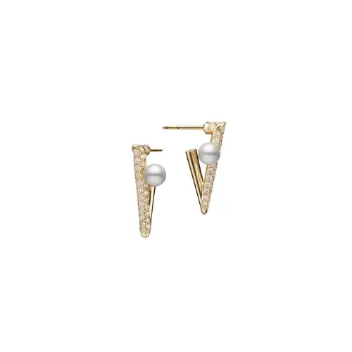 MIKIMOTO V Code ピアス(orPE-1779PK)