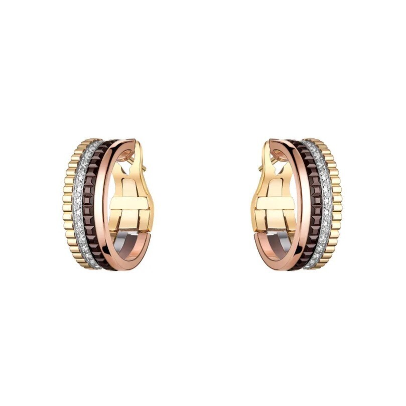 BOUCHERON quatre classique キャトル クラシック フープイヤリング