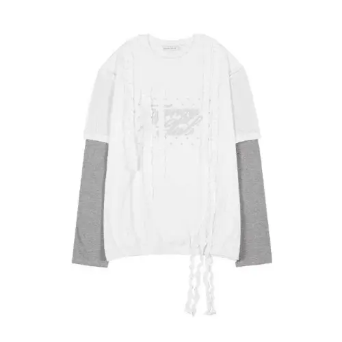 NASTY FANCY CLUB FRILL LINE LAYERED LONG SLEEVE