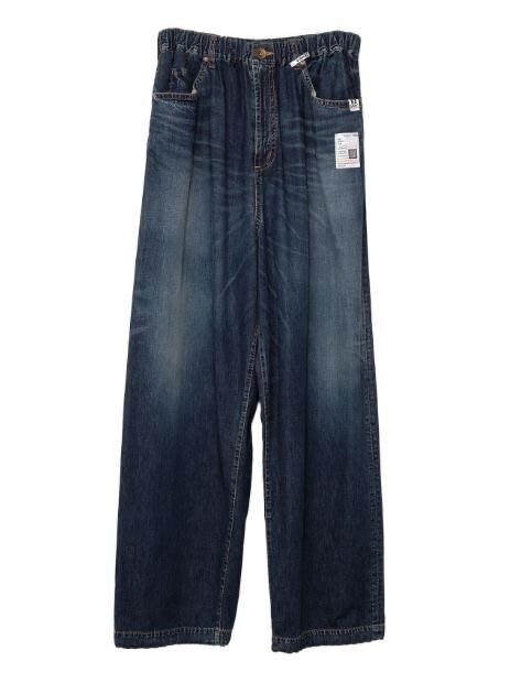 Maison MIHARA YASUHIRO ライトデニム ワイド パンツ - Light Denim Wide Pants - INDIGO