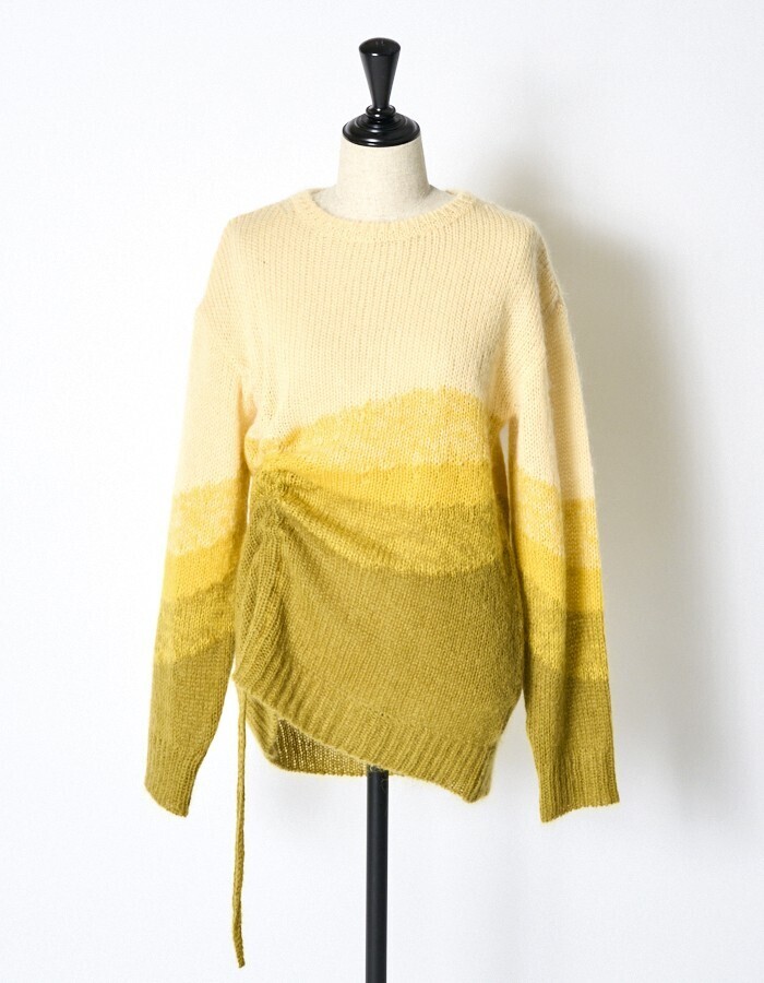 RUMCHE Gradation Shirring Knit