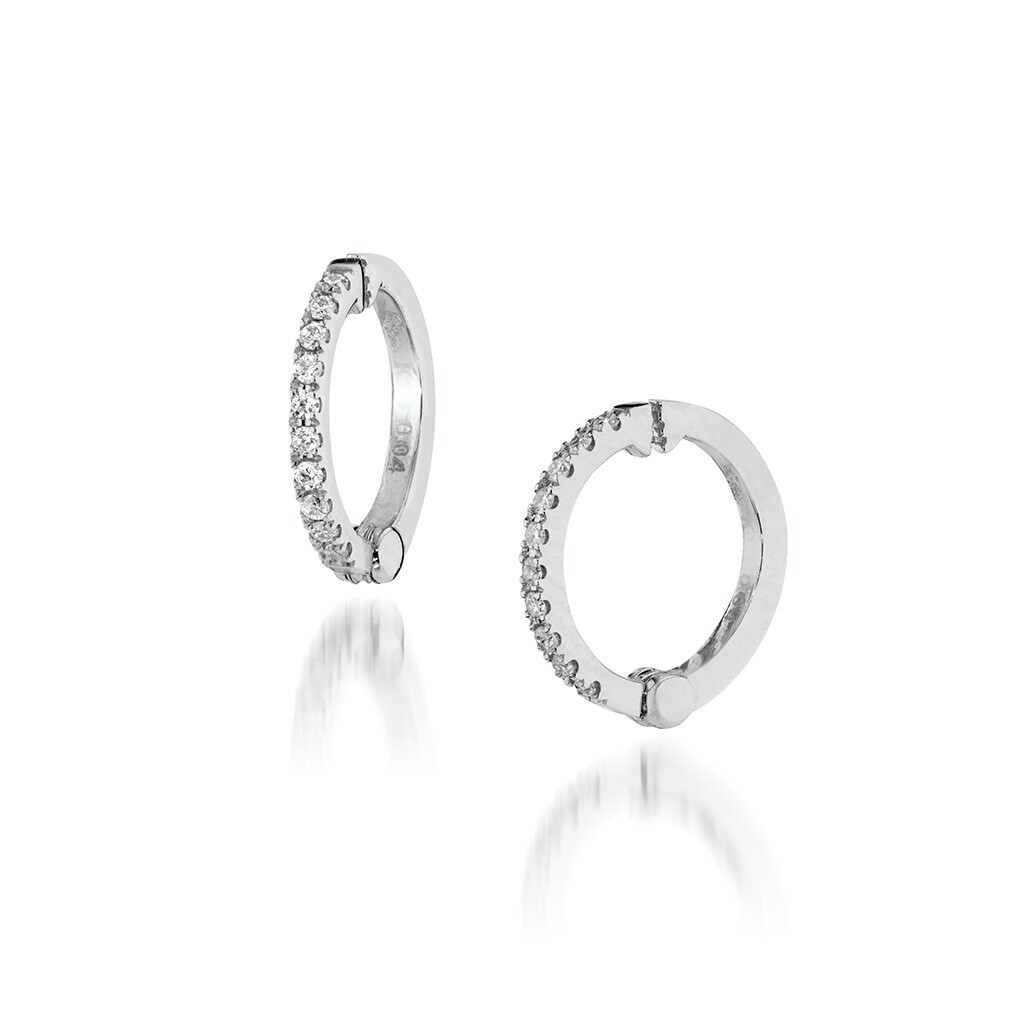 STAR JEWELRY DIAMOND CLIP EARRINGS