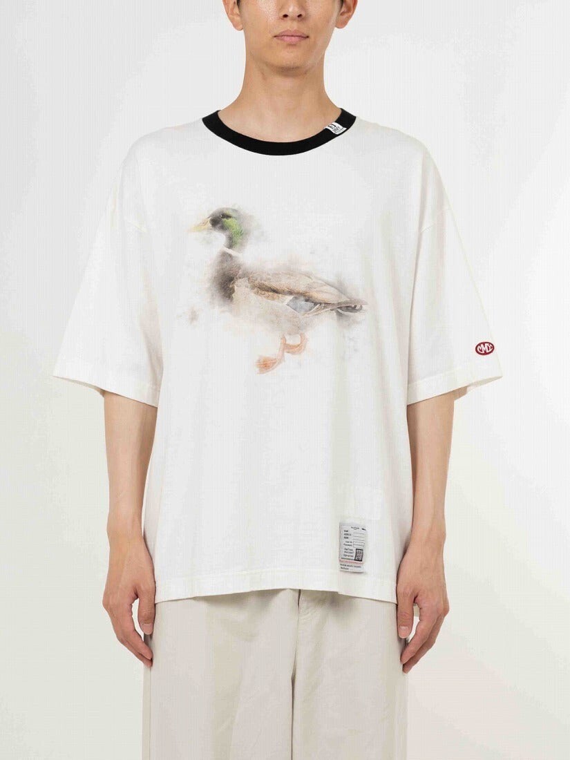 maison MIHARA YASUHIRO DUCK PRINTED Tシャツ