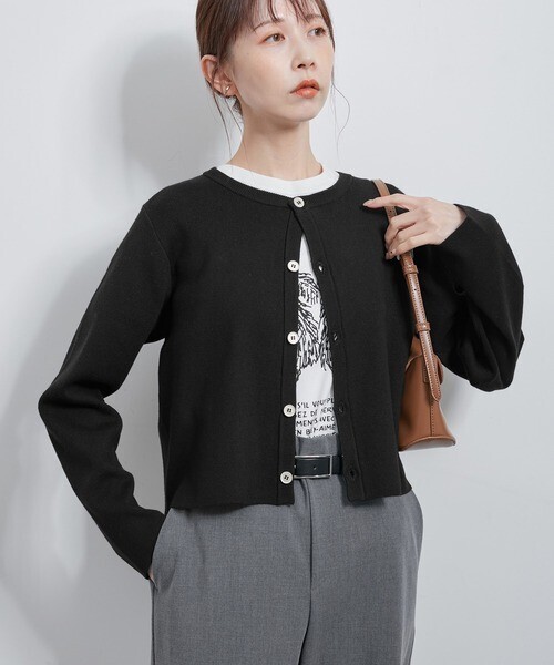 ROPE' PICNIC 綿シルクニットカーディガン