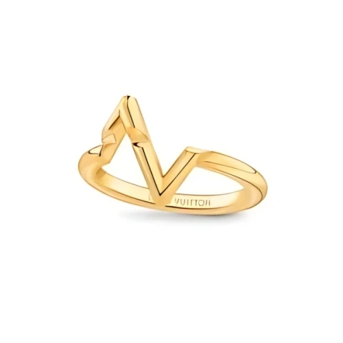 LOUIS VUITTON リング LV ヴォルト アップサイド ダウン (イエローゴールド)