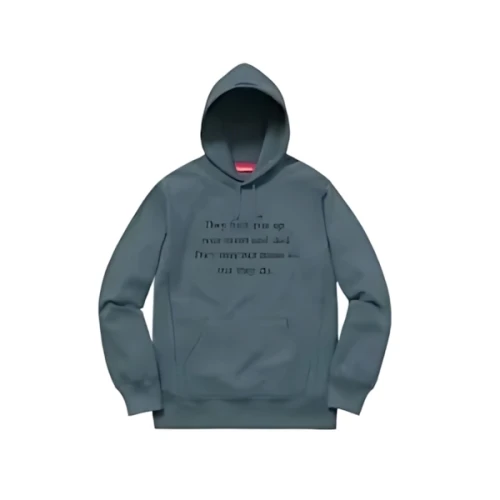 Supreme They Fuck You Up Hooded
