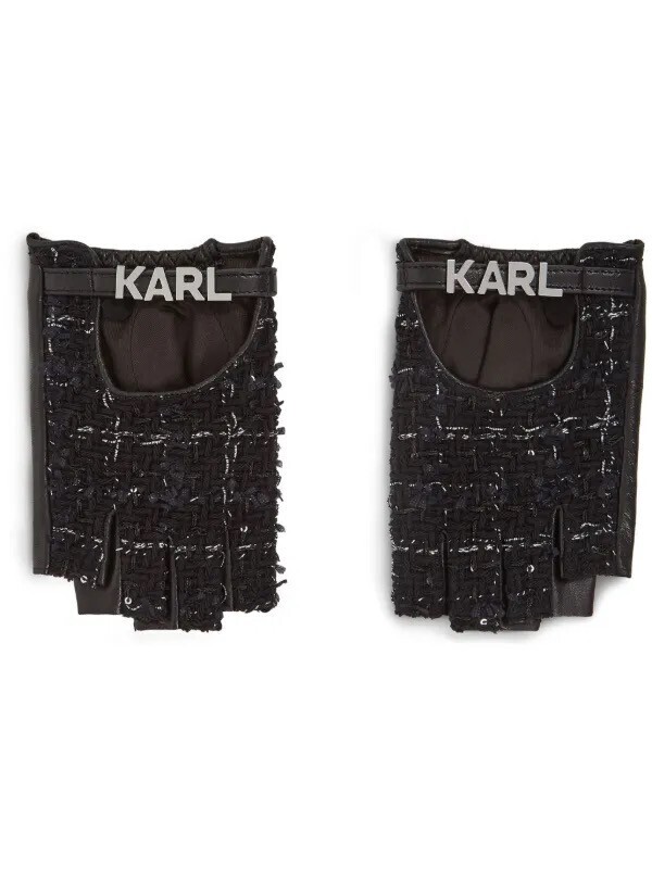 Karl Lagerfeld K/Essential フィンガーレス手袋
