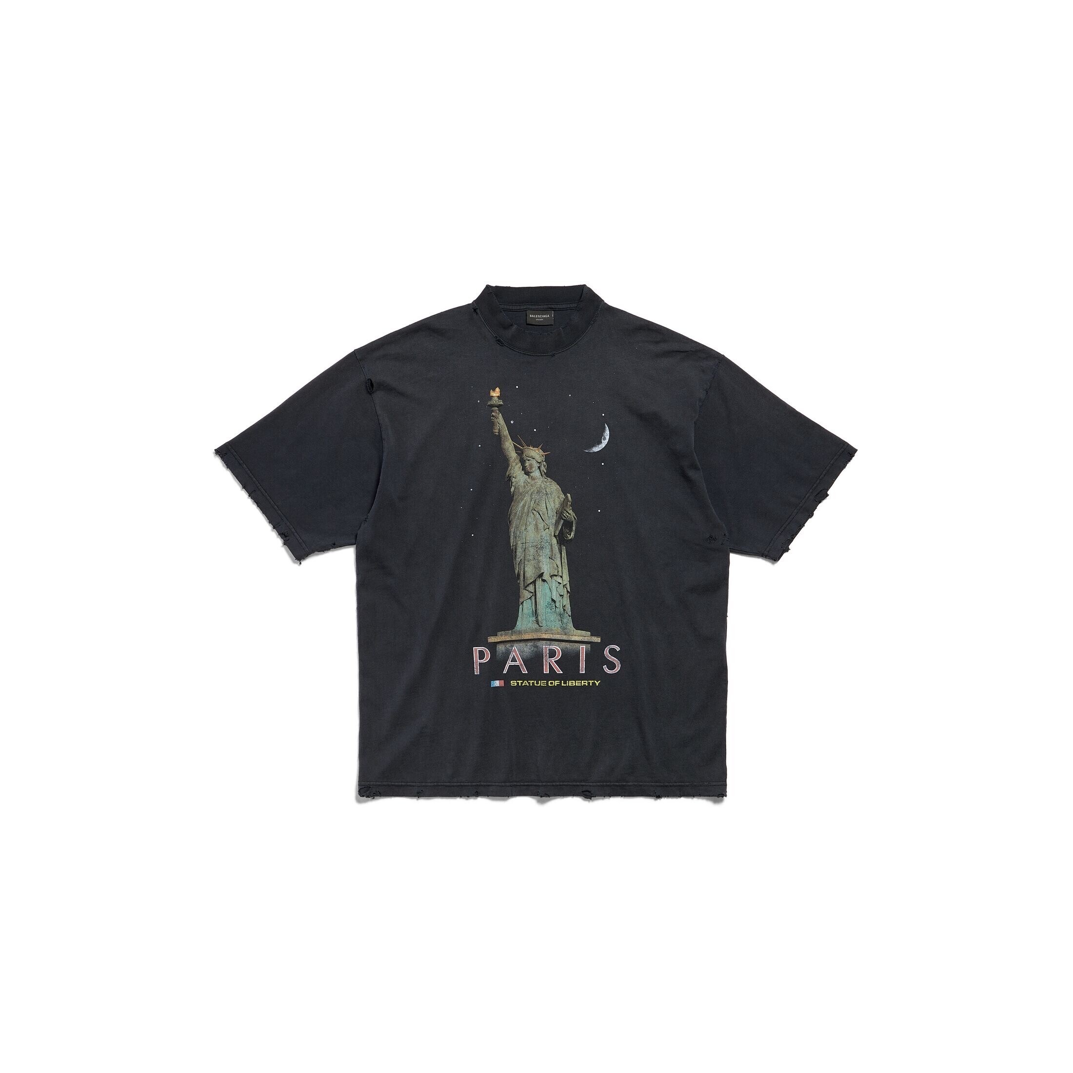 Balenciaga PARIS LIBERTY Tシャツ ミディアムフィット