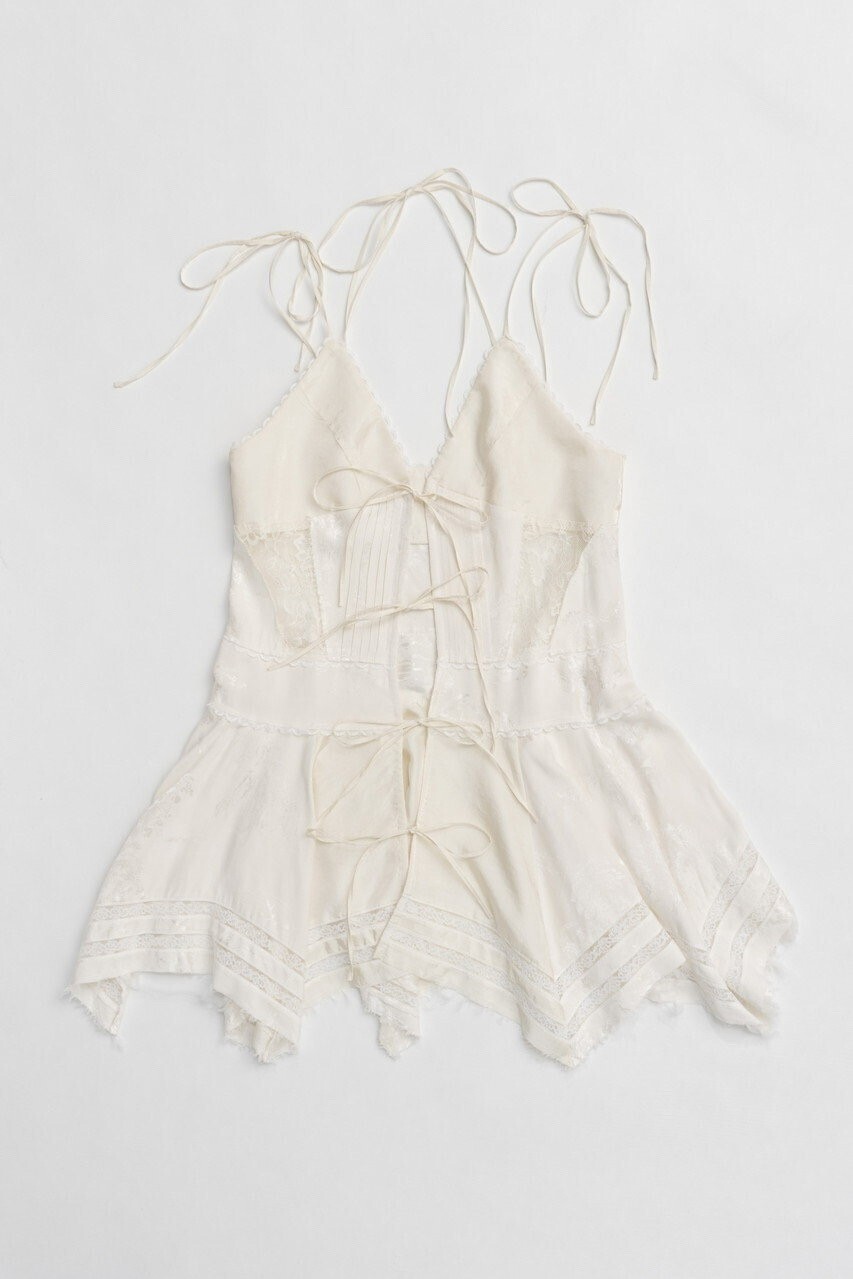 PRANK PROJECT Handkerchief Hem Mini Dress