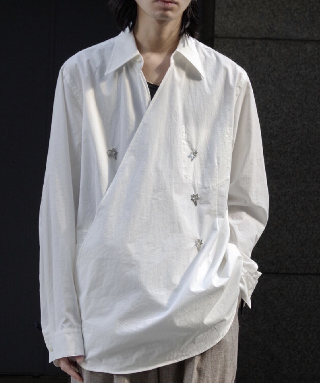 BED J.W. FORD Overlap Pullover Shirts