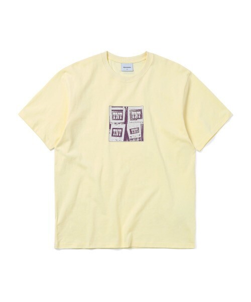 thisisneverthat® TNT Phone Tee Pale Lemon