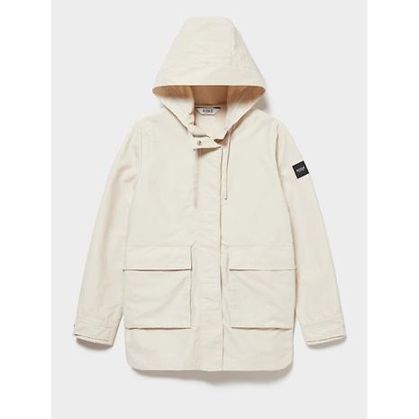 AIGLE 撥水 ラウンドヘム ビックポケット パーカジャケット