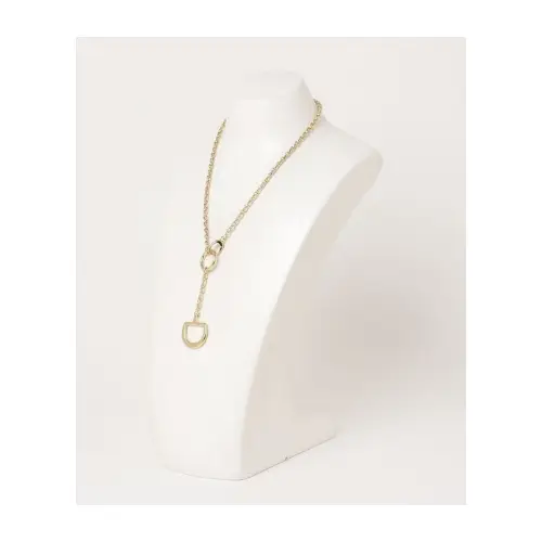 IRIS47 bit chain necklace