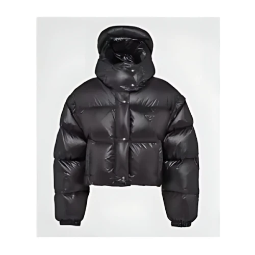 PRADA Re-Nylon コンバーチブル クロップド ダウンジャケット