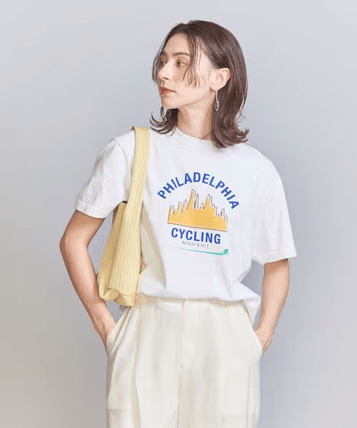 GOOD ROCK SPEED スポーツ レトロプリントTシャツ