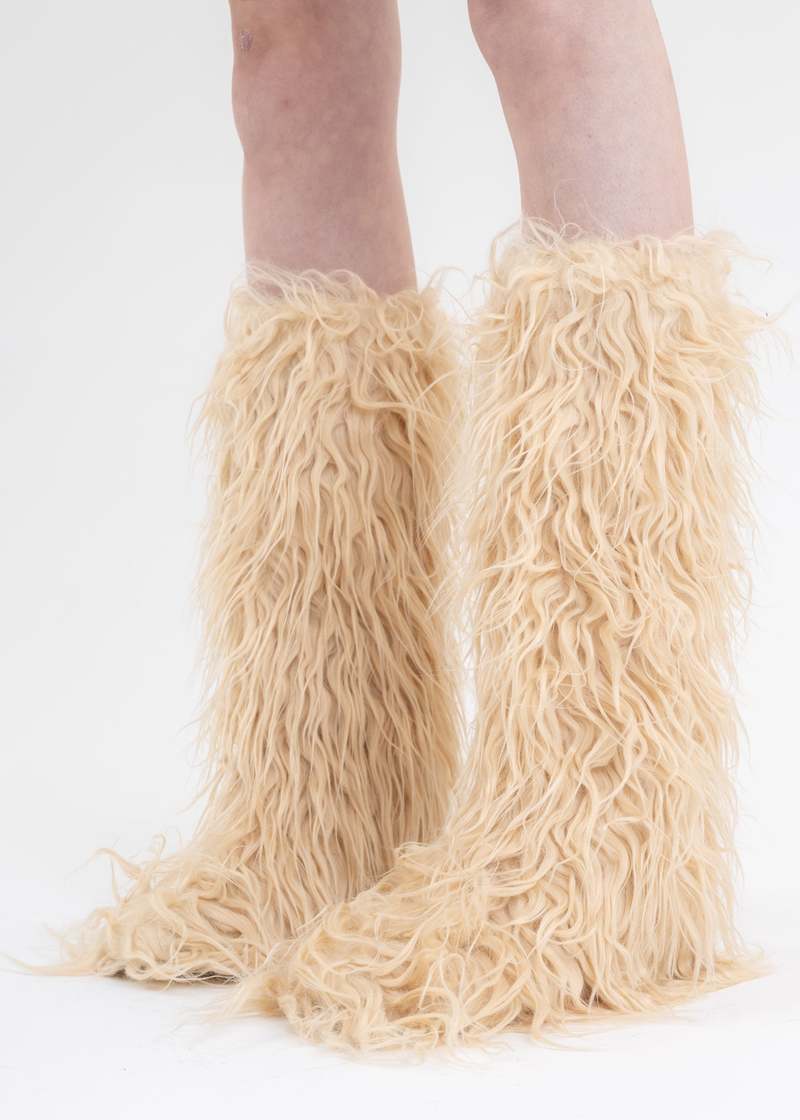 MIHARAYASUHIRO Long Fur Boots