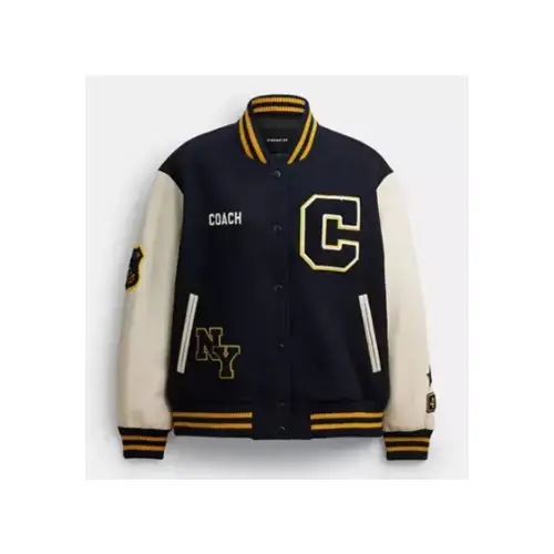 COACH ウール ヴァーシティ ジャケット