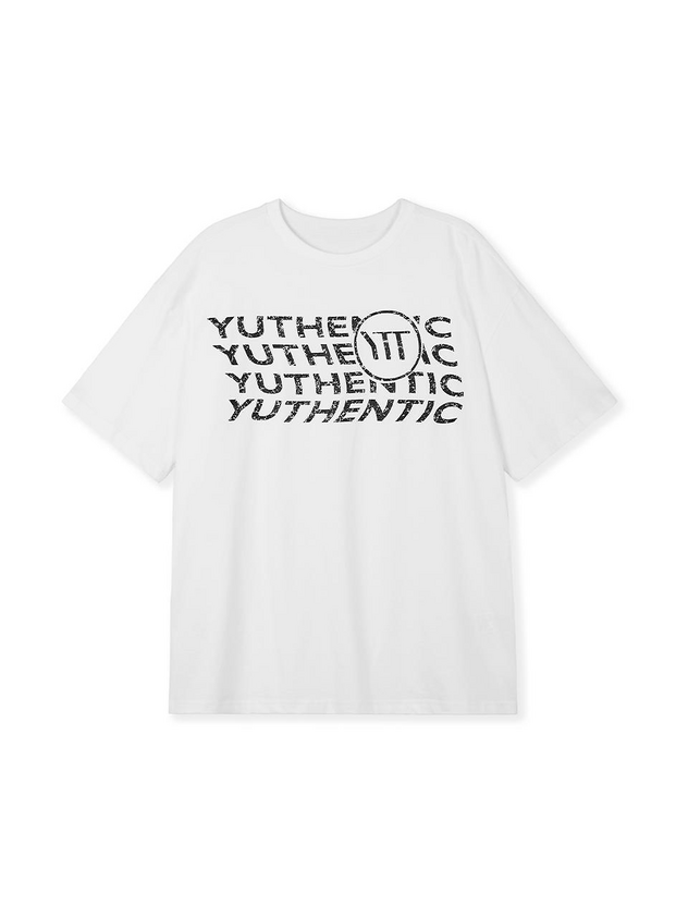 YUTHENTIC SIGNATURE T-shirt [WHITE]