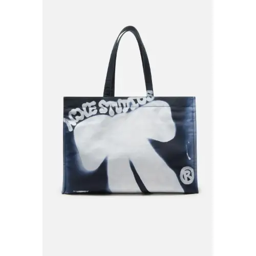 Acne Studios スプレーロゴショッパートート