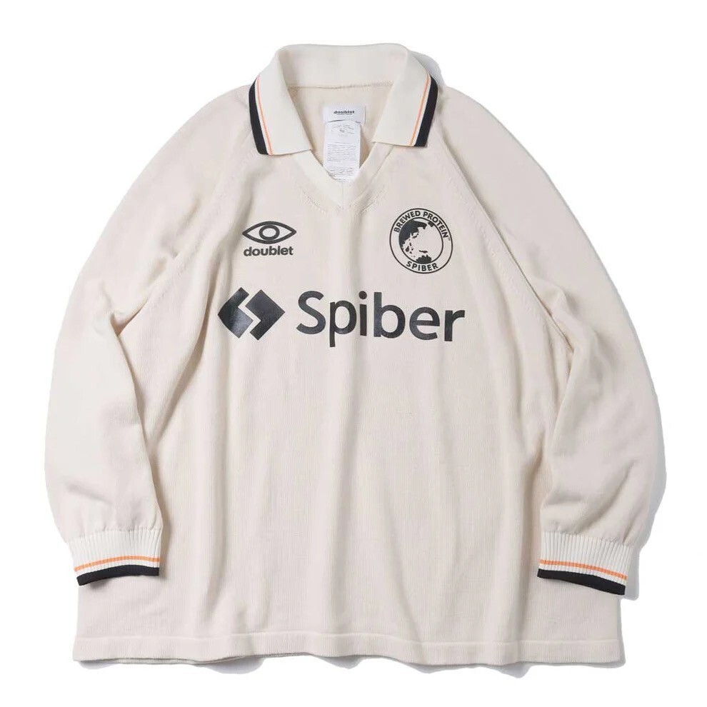 doublet TEAM SPIBER FOOTBALL KNITWEAR