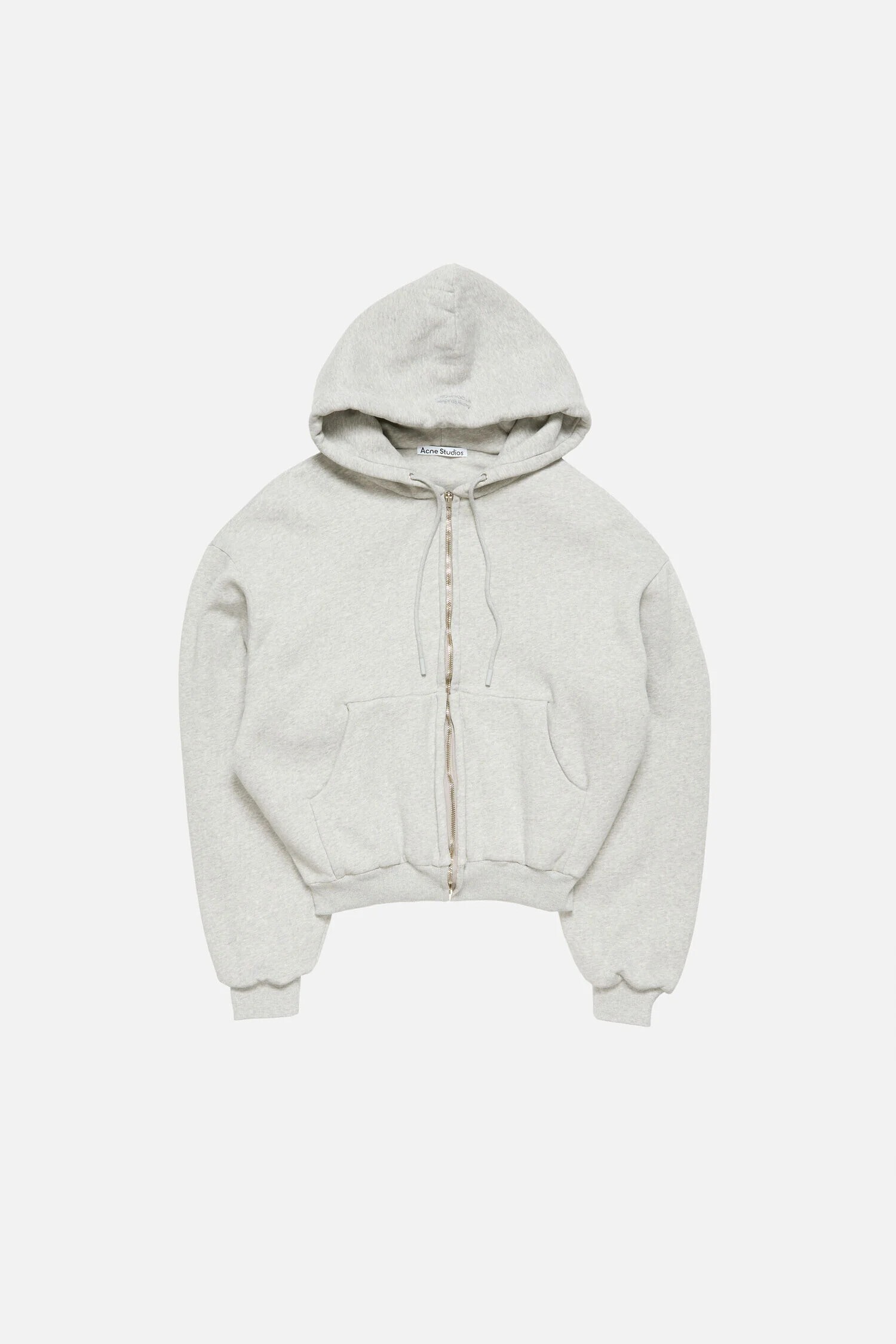 Acne Studios フード付きジップアップスウェットシャツ