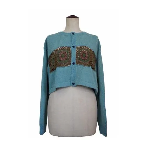 YuumiARIA CROCHET KNIT CARDIGAN