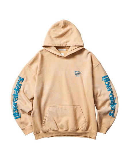 liberaiders SLEEVE PRINT HOODIE