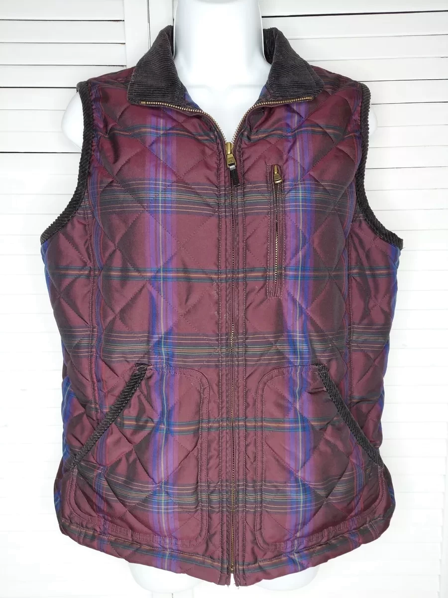 Ralph Lauren Plaid Quilted Vest