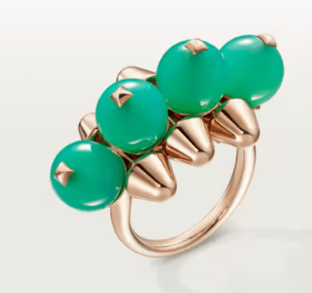 Cartier Clash de Cartier ring, chrysoprase, extra-large model