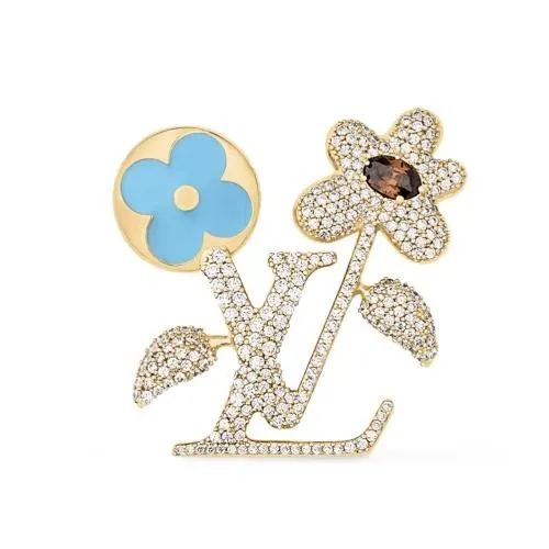 LOUIS VUITTON LV Blooming Brooch