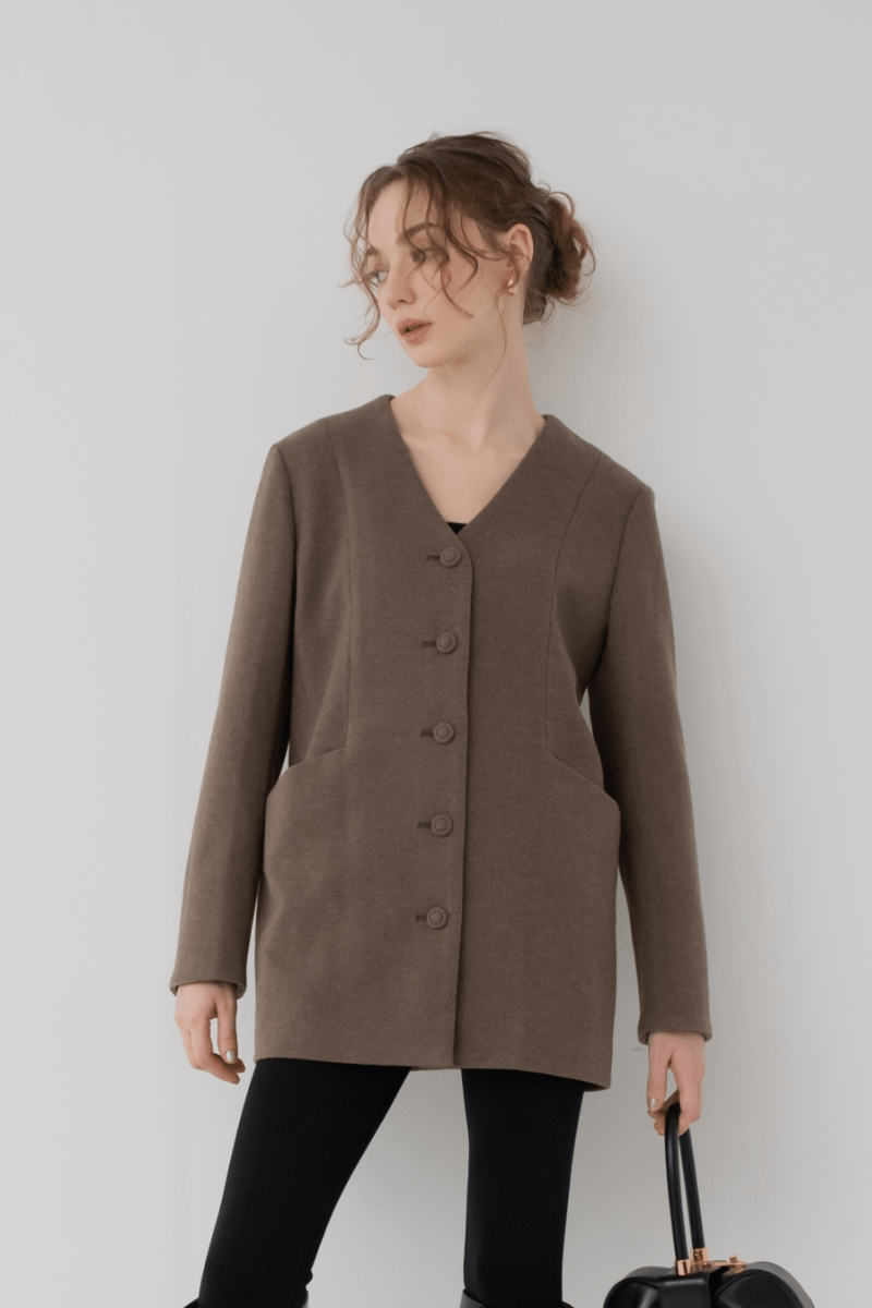 maison de Dolce. noble jacket/brown