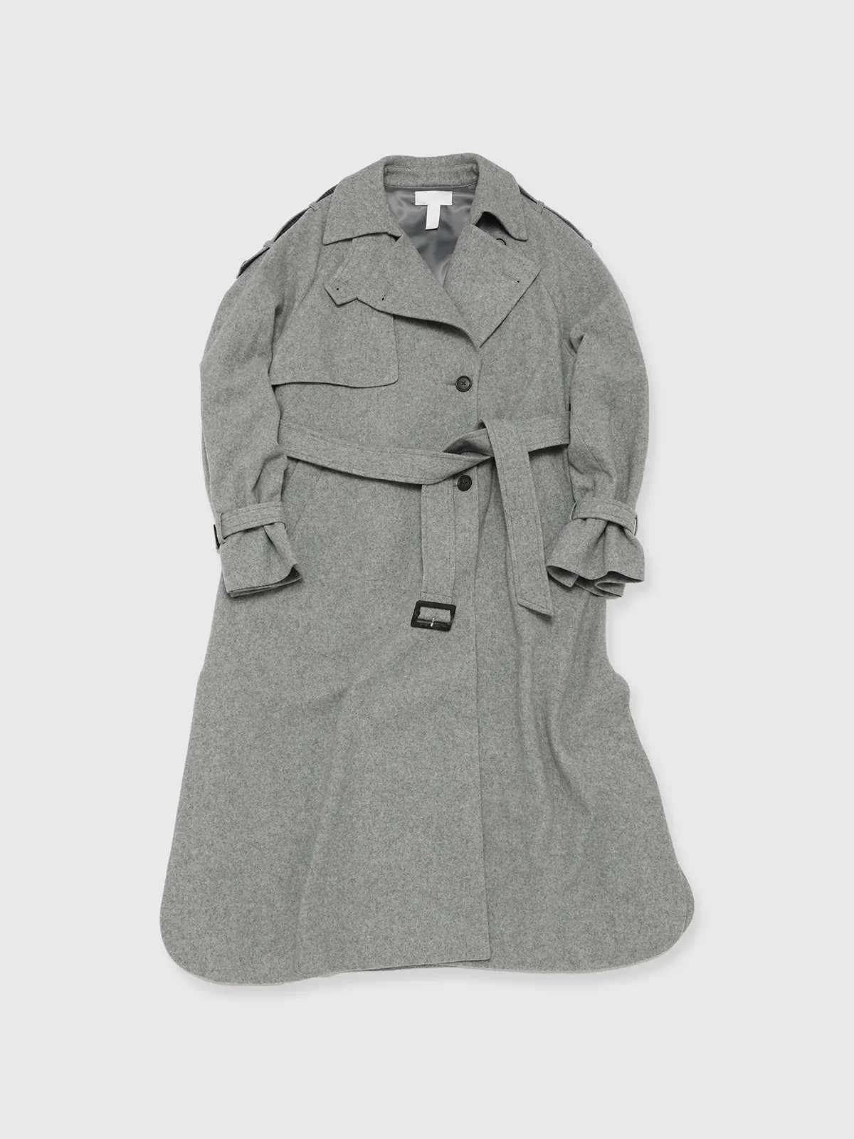 JOSE MOON WOOL COMFORTABLE TRENCH COAT