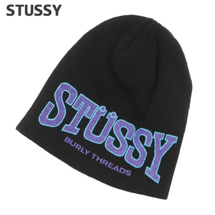 STUSSY BURLY THREADS SKULLCAP BEANIE