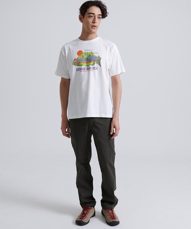 Eddie Bauer グラフィック 半袖Tシャツ