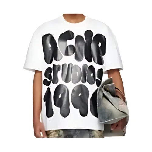 Acne Studios リラックスフィット ロゴ Tシャツ