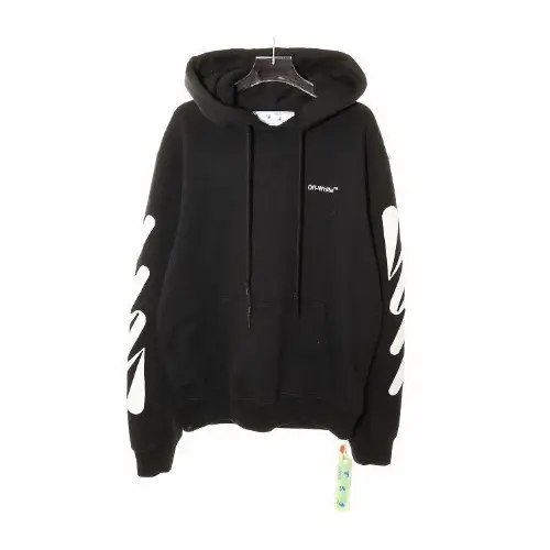 Off-White WAVE DIAG SLIM HOODIE