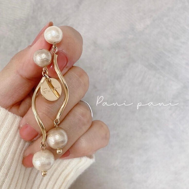 Pani pani wave cotton pearl
