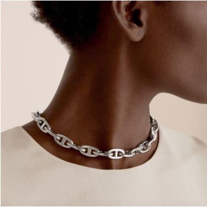 HERMES ネックレス シェーヌダンクル GM