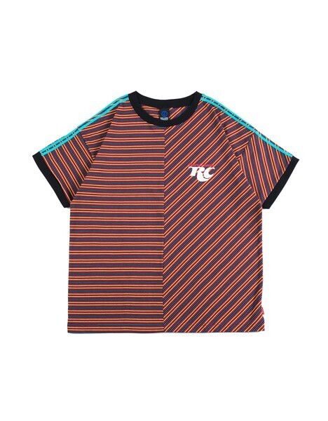ROLLINGCRADLE MISMATCHED BORDER TEE