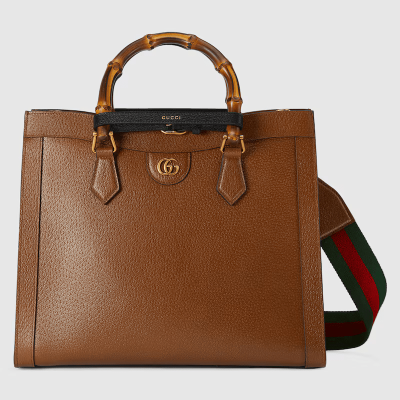 GUCCI 〔グッチ ダイアナ〕ミディアム トートバッグ