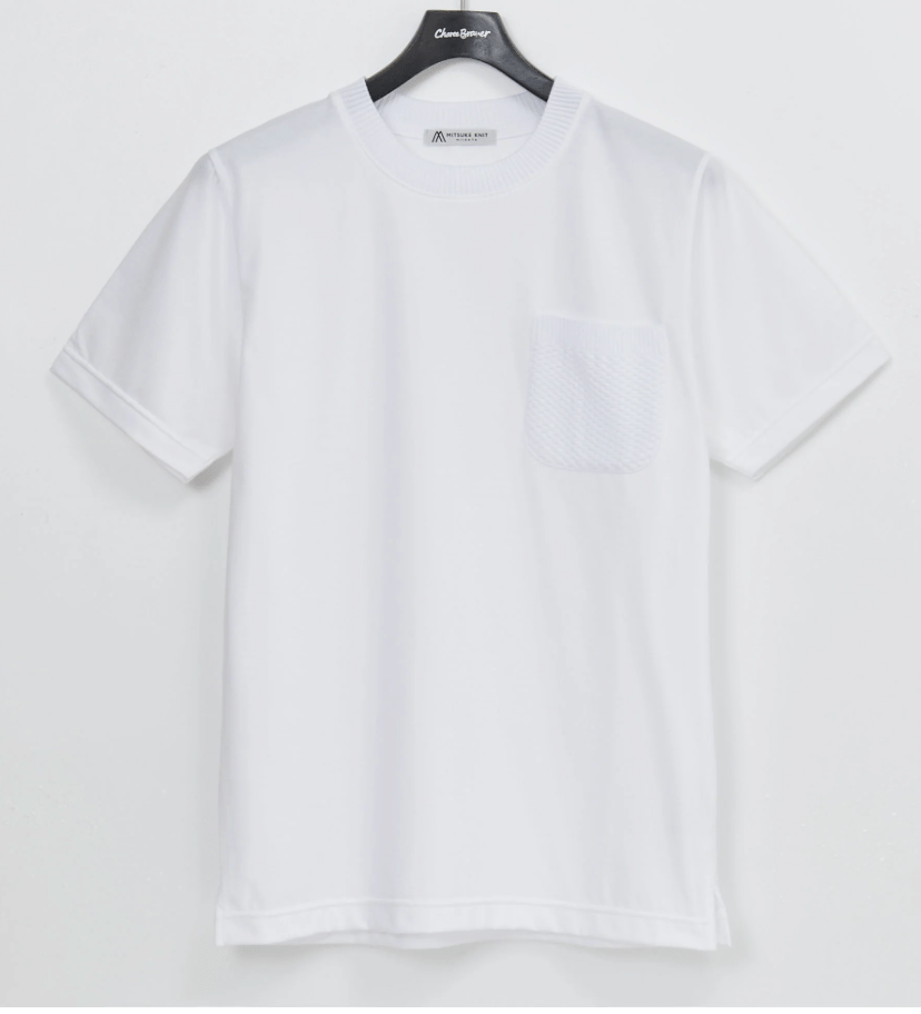 チャーリーブレイバー Pocket Knit T-shirt