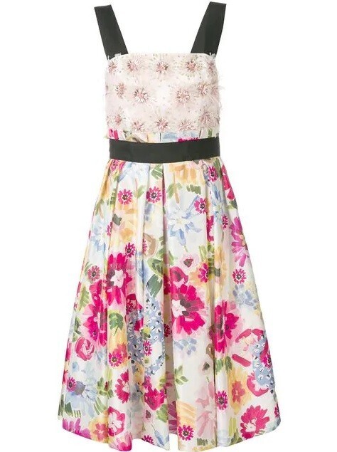 ESCADA フローラル ドレス