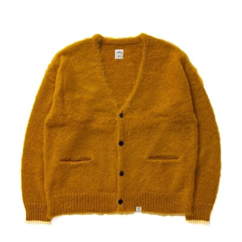 BEDWIN & THE HEARTBREAKERS L/S MOHAIR KNIT CARDIGAN “GODARD”