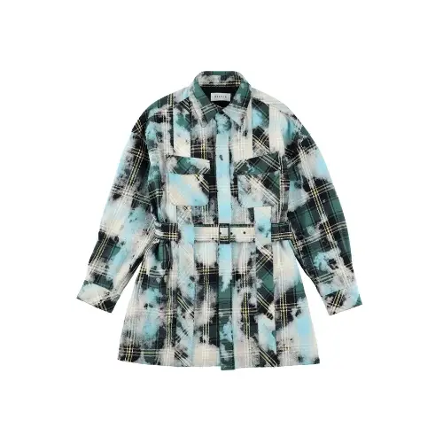 BELPER FOGGY PLAID SHIRT JACKET