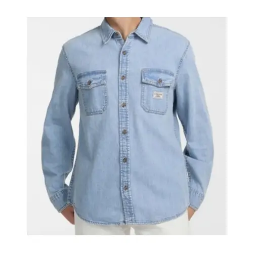 GUESS JEANS Regular Long Sleeves Denim Shirt