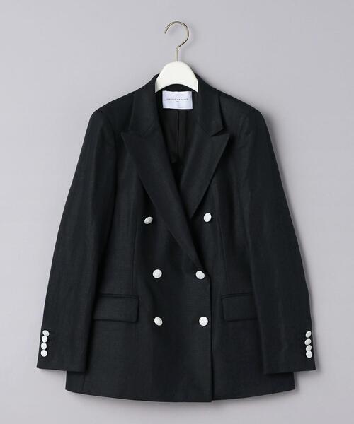 UNITED ARROWS リネン ブレザー ジャケット