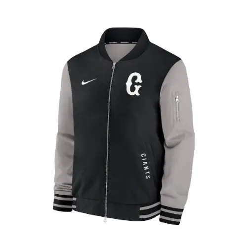GIANTS × NIKE 読売ジャイアンツ ナイキ ブラック×グレー グラウンドコート