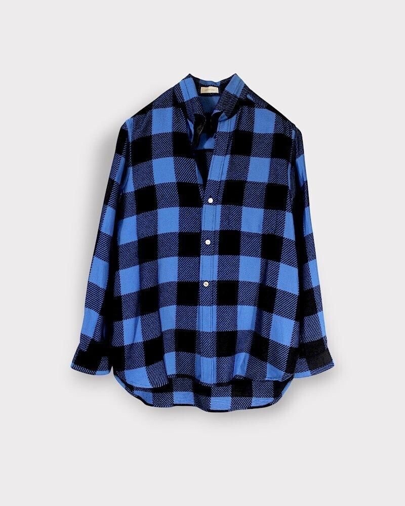 BED j.W. FORD Inversion Coll ar Shirts ver.2 (Blue×Black)