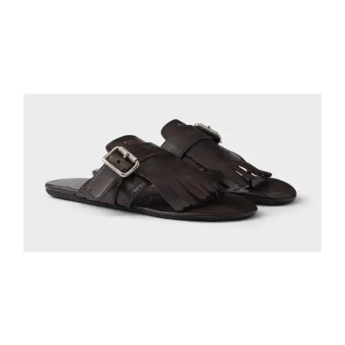 PRADA プラダ シャッフル レザー トングサンダル